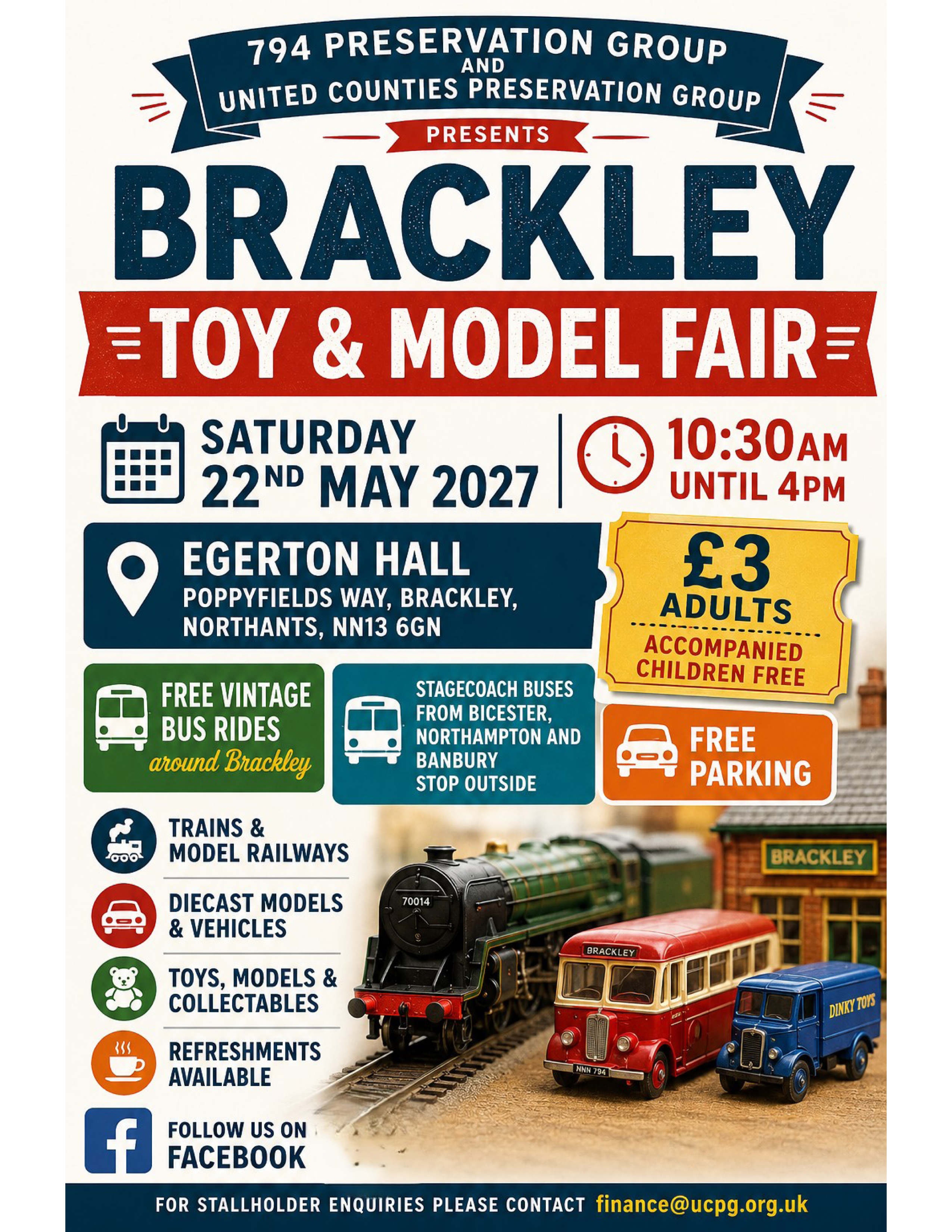 Brackley Transport Fair 2027 Poster PDF